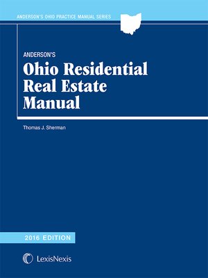cover image of Anderson's Ohio Residential Real Estate Manual